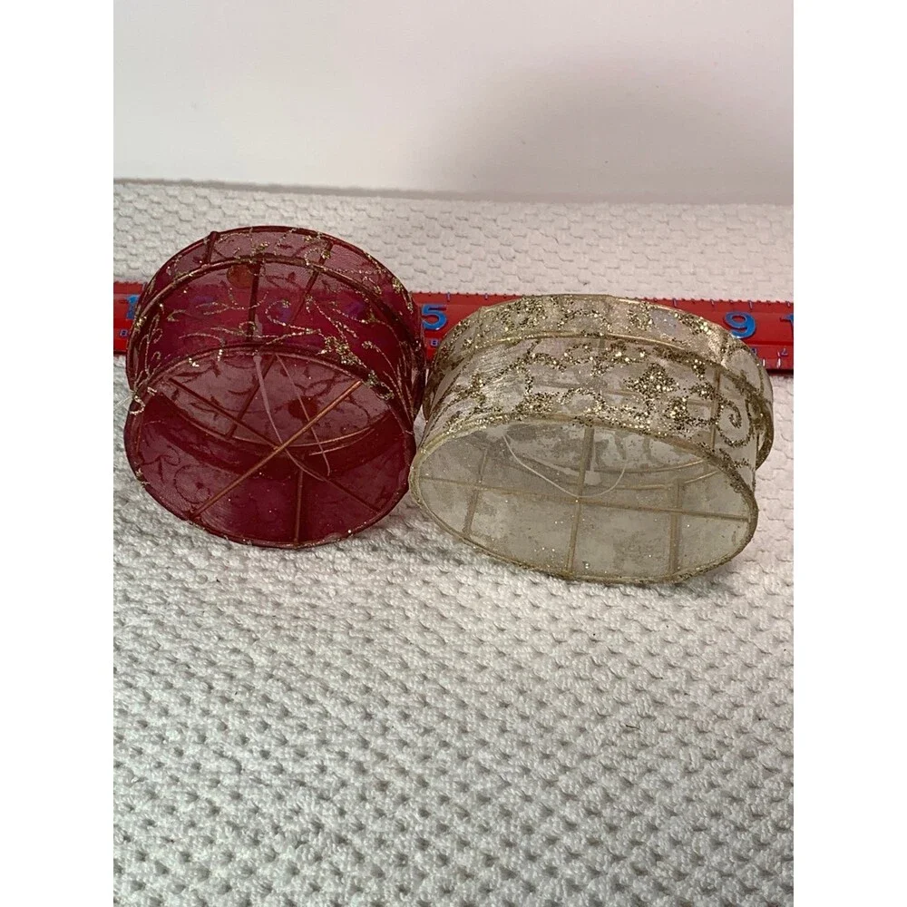 Mesh gift boxes Christmas